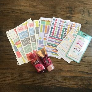 Planner Stickers and Bath and Body Works